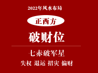 2022年公司(正西方)破财位化解方法