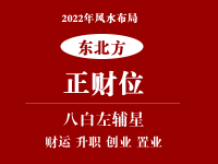 2022年公司东北方摆放什么可以旺财?