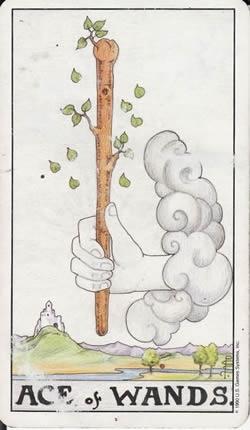 塔罗牌权杖首牌正位事业财运发展如何？权杖一正位事业财富结果