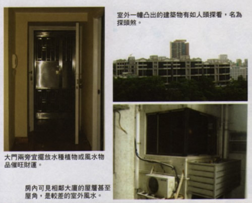 探头煞房屋的化解方法图解