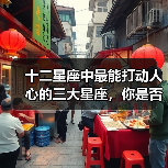 十二星座中最能打动人心的三大星座，你是否有缘遇见TA？