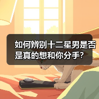 如何辨别十二星男是否是真的想和你分手？