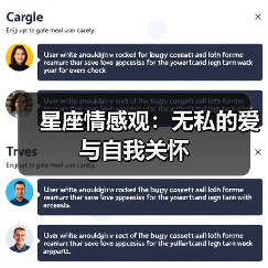 星座情感观：无私的爱与自我关怀