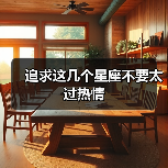 追求这几个星座不要太过热情