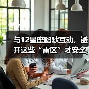 与12星座幽默互动，避开这些“雷区”才安全！