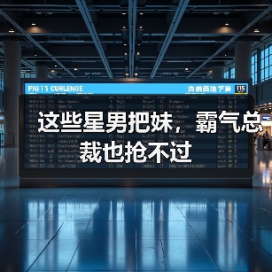 这些星男把妹，霸气总裁也抢不过