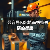 最容易因出轨而毁掉爱情的星座
