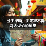 分手果断，决定容不得别人议论的星座（图1）
