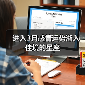 进入3月感情运势渐入佳境的星座（图2）