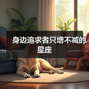 身边追求者只增不减的星座（图4）