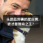 头脑最厉害的星座男，谁才是智商之王？（图4）