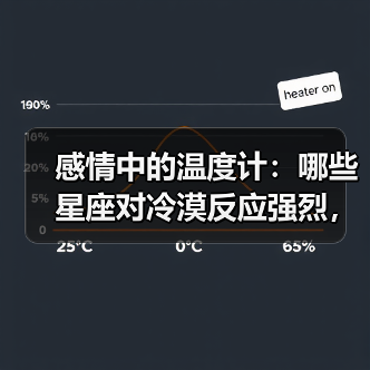 感情中的温度计：哪些星座对冷漠反应强烈，冷淡可能预示着关系结束？（图3）