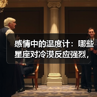 感情中的温度计：哪些星座对冷漠反应强烈，冷淡可能预示着关系结束？（图2）