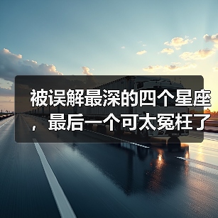 被误解最深的四个星座，最后一个可太冤枉了！（图2）