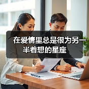 爱情中为伴侣付出的星座解析