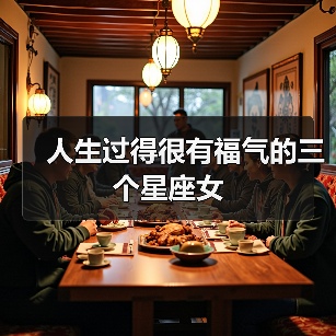 人生过得很有福气的三个星座女(图4) 人生过得很有福气的三个星座女(图4)