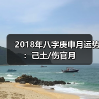 2018年八字庚申月运势:己土/伤官月(图1) 2018年八字庚申月运势:己土/伤官月(图1)