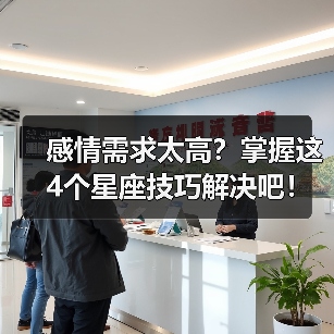 感情需求太高?掌握这4个星座技巧解决吧!(图2) 感情需求太高?掌握这4个星座技巧解决吧!(图2)
