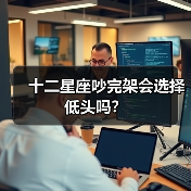十二星座吵完架会选择低头吗?(图4) 十二星座吵完架会选择低头吗?(图4)