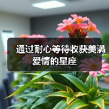 通过耐心等待收获美满爱情的星座(图1) 通过耐心等待收获美满爱情的星座(图1)