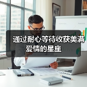 通过耐心等待收获美满爱情的星座(图4) 通过耐心等待收获美满爱情的星座(图4)