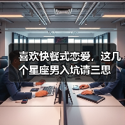 喜欢快餐式恋爱,这几个星座男入坑请三思(图1) 喜欢快餐式恋爱,这几个星座男入坑请三思(图1)