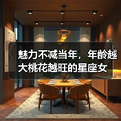 魅力不减当年,年龄越大桃花越旺的星座女(图2) 魅力不减当年,年龄越大桃花越旺的星座女(图2)