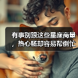 有事别跟这些星座商量,热心肠却容易帮倒忙的星座(图1) 有事别跟这些星座商量,热心肠却容易帮倒忙的星座(图1)