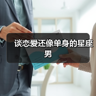 谈恋爱还像单身的星座男(图1) 谈恋爱还像单身的星座男(图1)