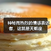 神秘而热烈的情感表达者，这就是天蝎座（图2）