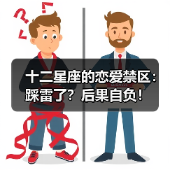 十二星座的恋爱禁区:踩雷了?后果自负!(图2) 十二星座的恋爱禁区:踩雷了?后果自负!(图2)