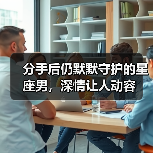 分手后仍默默守护的星座男，深情让人动容（图2）
