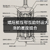 婚后能互帮互助财运大涨的星座组合(图4) 婚后能互帮互助财运大涨的星座组合(图4)