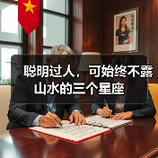 聪明过人,可始终不露山水的三个星座(图3) 聪明过人,可始终不露山水的三个星座(图3)