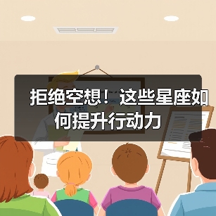 拒绝空想！这些星座如何提升行动力（图1）
