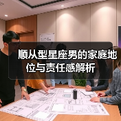 顺从型星座男的家庭地位与责任感解析(图1) 顺从型星座男的家庭地位与责任感解析(图1)