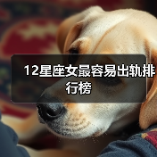 12星座女最容易出轨排行榜（图3）