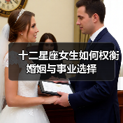 十二星座女生如何权衡婚姻与事业选择（图4）