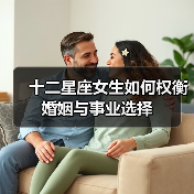 星座女生婚姻与事业选择揭秘，哪种星座更重家庭？-辰飞雨慧纳知运