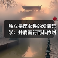 独立星座女性的爱情哲学：并肩而行而非依附（图4）