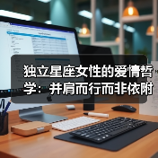 独立星座女性的爱情哲学：并肩而行而非依附（图3）