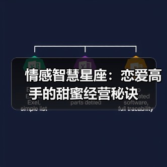 情感智慧星座：恋爱高手的甜蜜经营秘诀（图3）