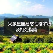 火象星座易怒性格解析及相处指南(图3) 火象星座易怒性格解析及相处指南(图3)