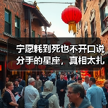 宁愿耗到死也不开口说分手的星座，真相太扎心！（图4）