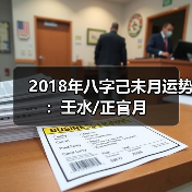 2018年八字己未月运势：壬水/正官月（图4）