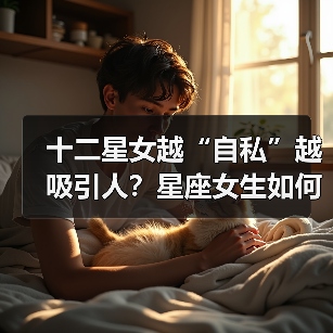 十二星女越“自私”越吸引人？星座女生如何掌控感情主动权（图1）