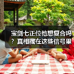 宝剑七正位他想复合吗？真相藏在这些信号里（图1）