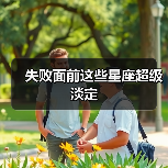 失败面前这些星座超级淡定（图4）
