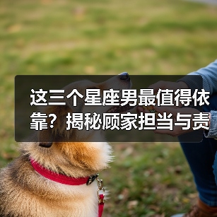 这三个星座男最值得依靠？揭秘顾家担当与责任感（图3）
