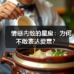情感内敛的星座：为何不敢表达爱意？（图4）